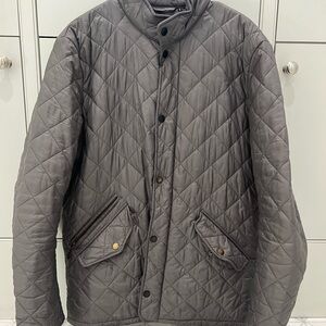 Barbour Gray Flyweight Quilted Jacket